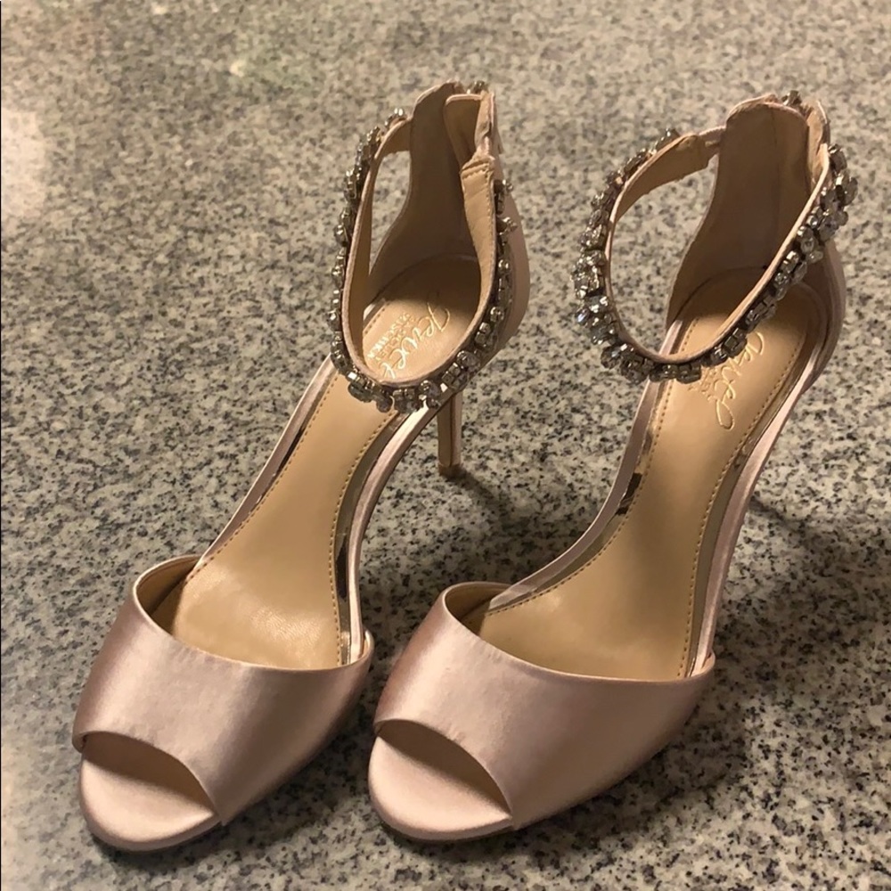 Rose colored heels